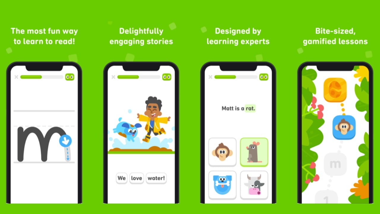 Duolingo ABC screenshots