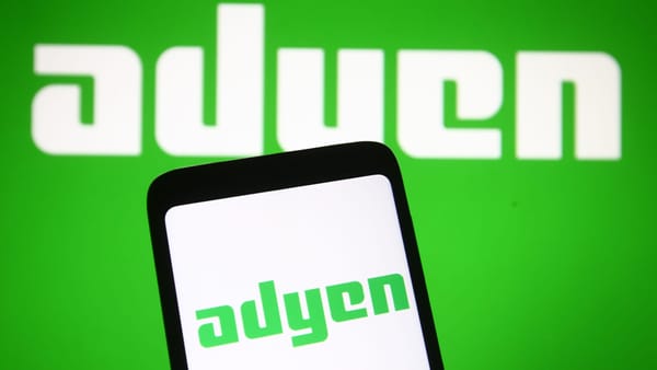 Adyen logo on phone